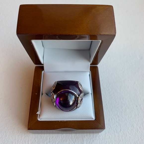 Amethyst Ring, size: 5.5 - Picture 10 of 12